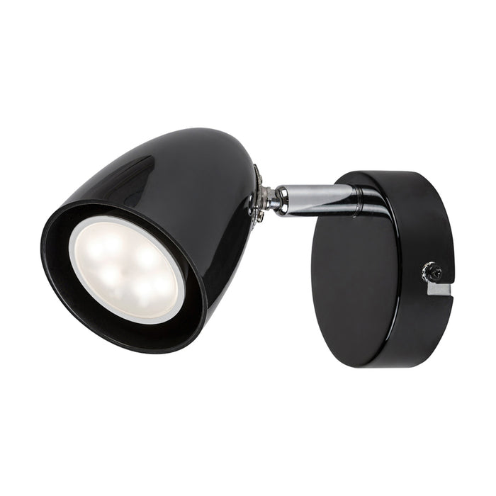 SPOT WALL GU10 BLACK RABALUX PERICO