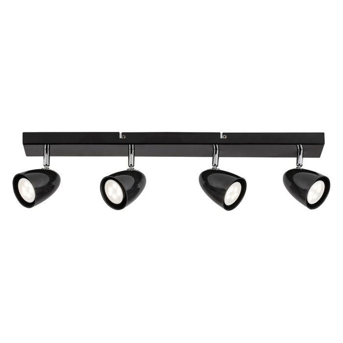 SPOTLIGHT 4XGU10 BLACK RABALUX PERICO