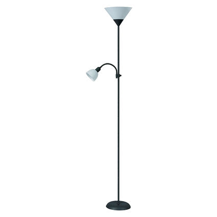 LAMP BLACK/WHITE RABALUX ACTION