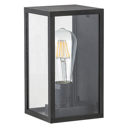 FACADE LUMINAIRE TOPEKA IP54 BLACK 60W