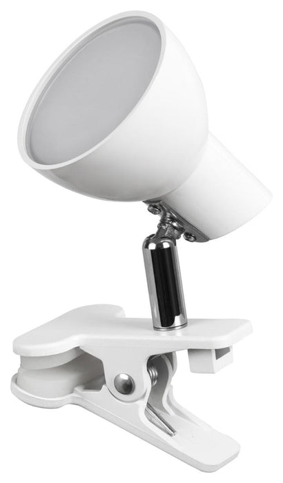 LED TABLE LAMP WITH CLIP 5W 360LM 3K WHITE RABALUX NOAH