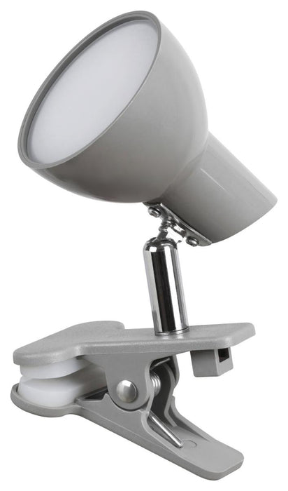LED TABLE LAMP WITH CLIP 5W 360LM 3K GRAY RABALUX NOAH