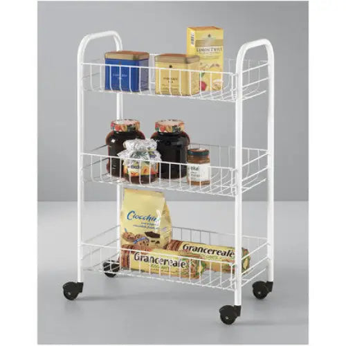 RACK ON WHEELS METAL METALTEX SIENA - Шкафове стелажи и гардероби<<<Домашни потреби<<<Кухня<<<Praktiker
