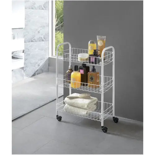 RACK ON WHEELS METAL METALTEX SIENA - Шкафове стелажи и гардероби<<<Домашни потреби<<<Кухня<<<Praktiker