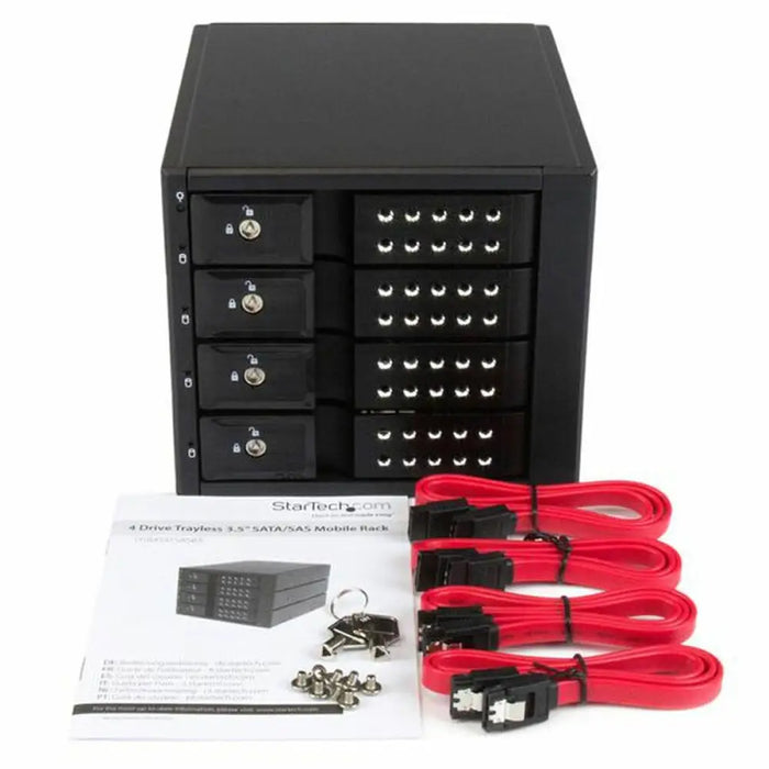 Rack Startech HSB4SATSASBA Portable - Компютър Мрежи и компоненти<<<Компютри| Електроника<<<BigBuy&&&Комуникационни