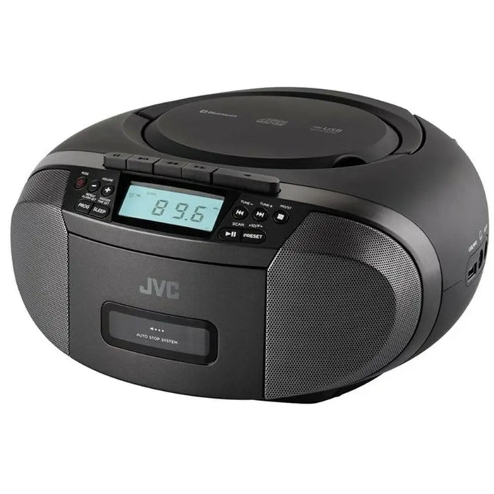 Radio cassette JVC JVCRCE444B Black AM/FM - CD радио<<<Електроника Звук<<<Компютри| Електроника<<<BigBuy&&&Radios