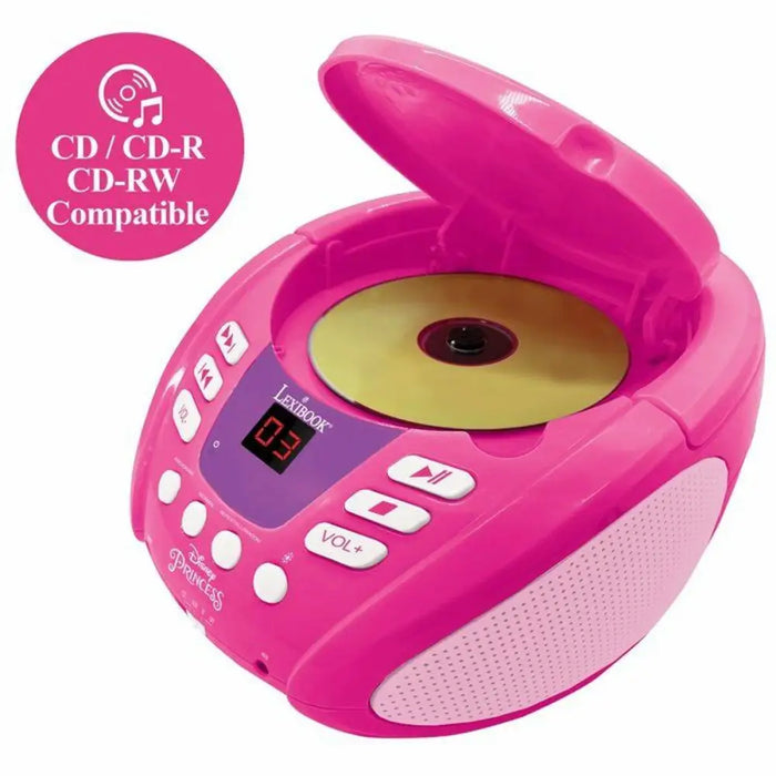 Radio CD Bluetooth MP3 Lexibook PRINCESA DE DISNEY Bluetooth 5.0 - Електроника Звук<<<Компютри|