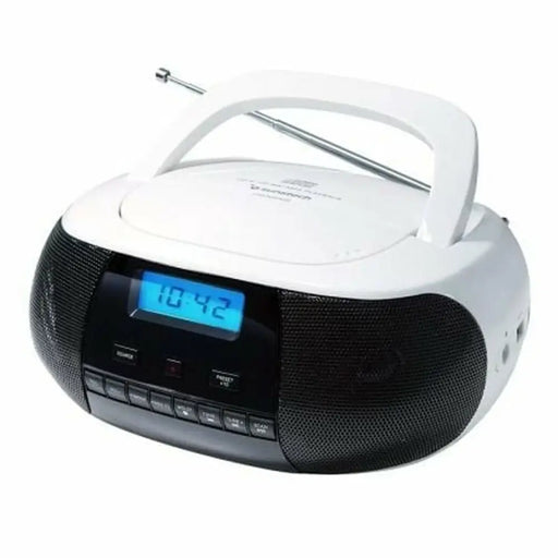 Radio CD MP3 Sunstech CRUSM400WT Blue White - Електроника Звук<<<Компютри| Електроника<<<BigBuy&&&CD