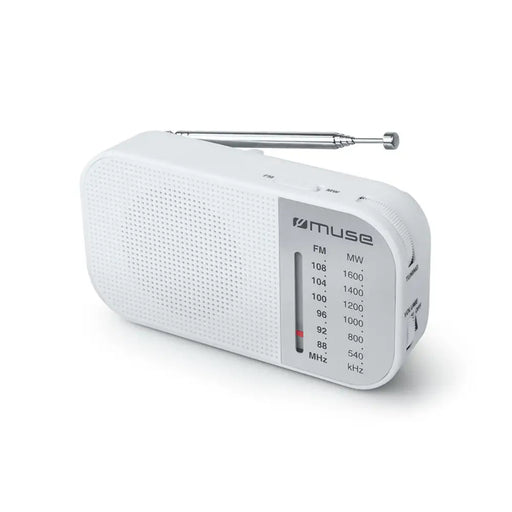 Radio Muse M-025 Rw White - Електроника Звук<<<Компютри| Електроника<<<BigBuy&&&CD радио<<<Електроника Звук<<<Компютри|