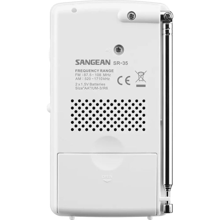 Radio Sangean SR35W BLANCO White - Електроника Звук<<<Компютри| Електроника<<<BigBuy&&&CD радио<<<Електроника