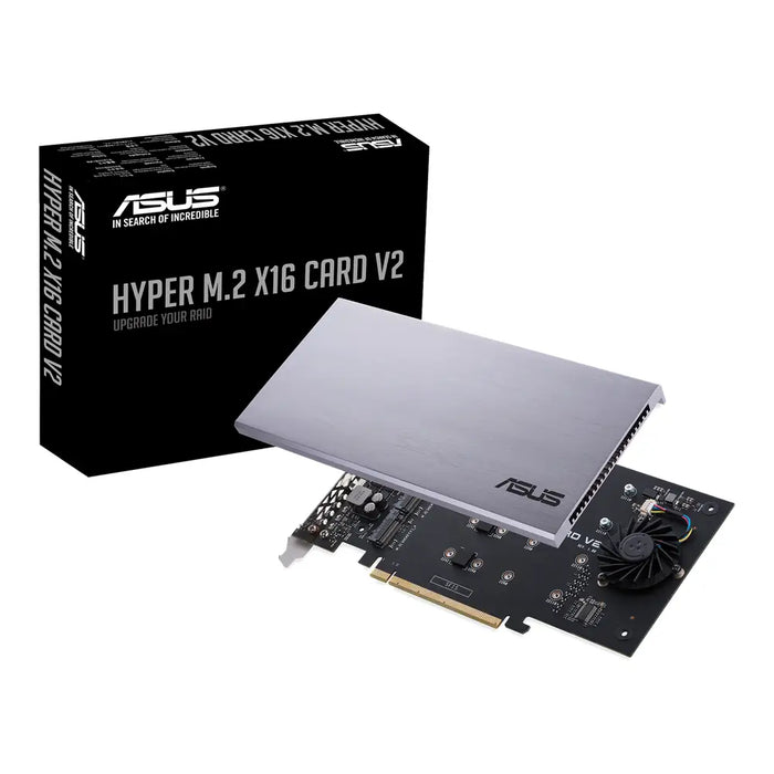 RAID controller card Asus HYPER M.2 X16 CARD V2 - Контролери / RAID Контролери<<<Компютърни