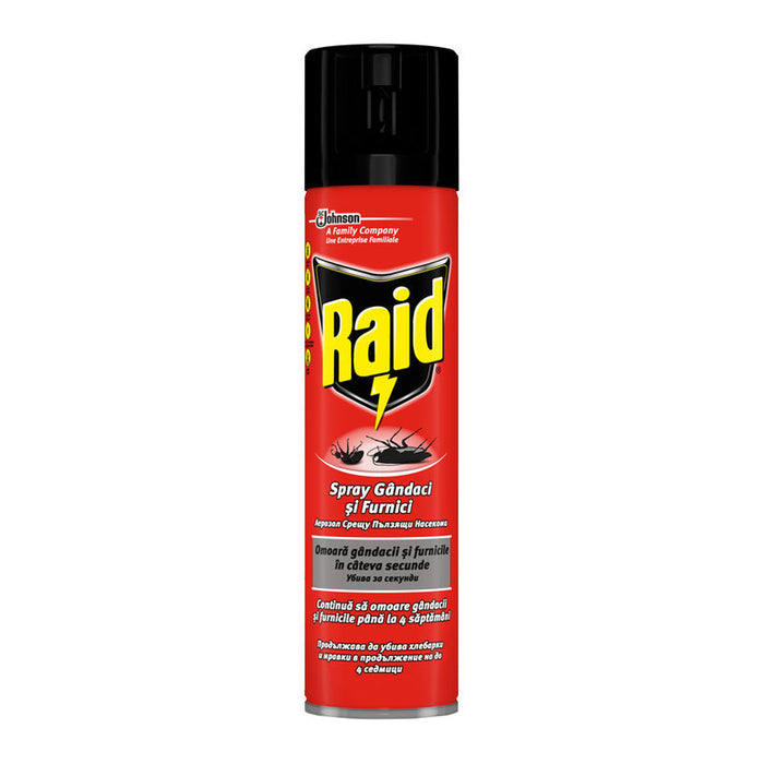 AEROSOL RED AGAINST CRAWLING INSECTS RAID