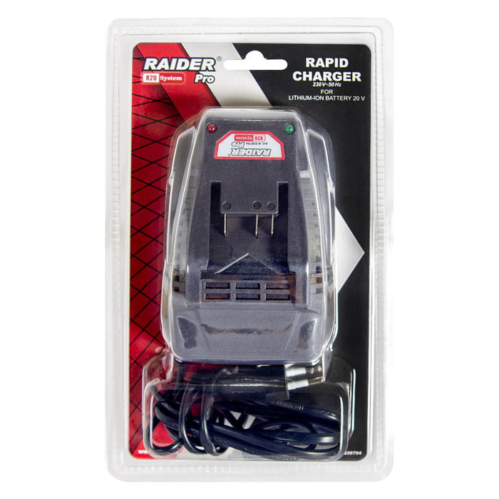 FAST CHARGER 20 V RAIDER PRO R20 SYSTEM