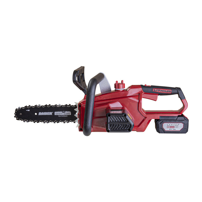 BATTERY CHAINSAW RAIDER PRO RDP-SCHS20 20 V, NUMBER OF BATTERIES 1, 3.00 Ah, BAR LENGTH 25.00 cm