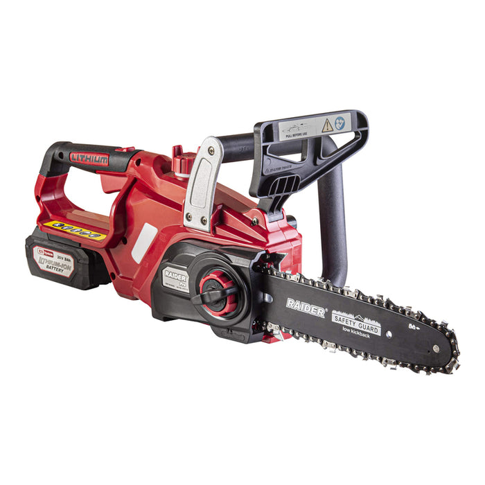 BATTERY CHAINSAW RAIDER PRO RDP-SCHS20 20 V, NUMBER OF BATTERIES 1, 3.00 Ah, BAR LENGTH 25.00 cm