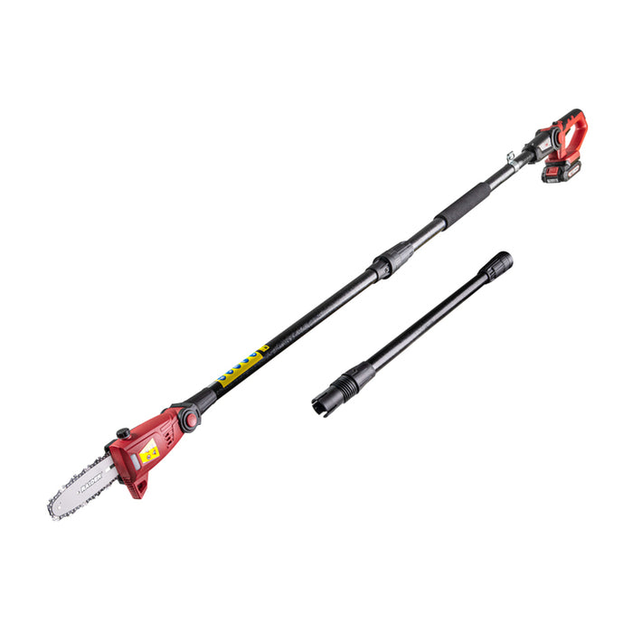 BATTERY TELESCOPIC PRUNER RAIDER PRO RDP-PS20 20 V, NUMBER OF BATTERIES 1, 2.00 Ah, BAR LENGTH 20.00 cm