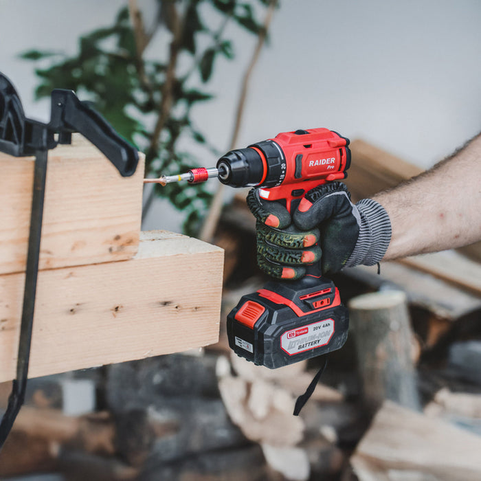 BATTERY SET RAIDER PRO RDP-PBCDI20&SPAG20 20 V, NUMBER OF BATTERIES 2, 2.00 Ah, CASE