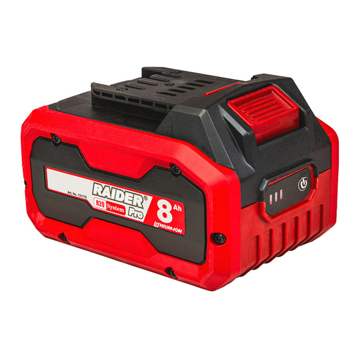 BATTERY 20 V 8 AH RAIDER PRO R20 SYSTEM