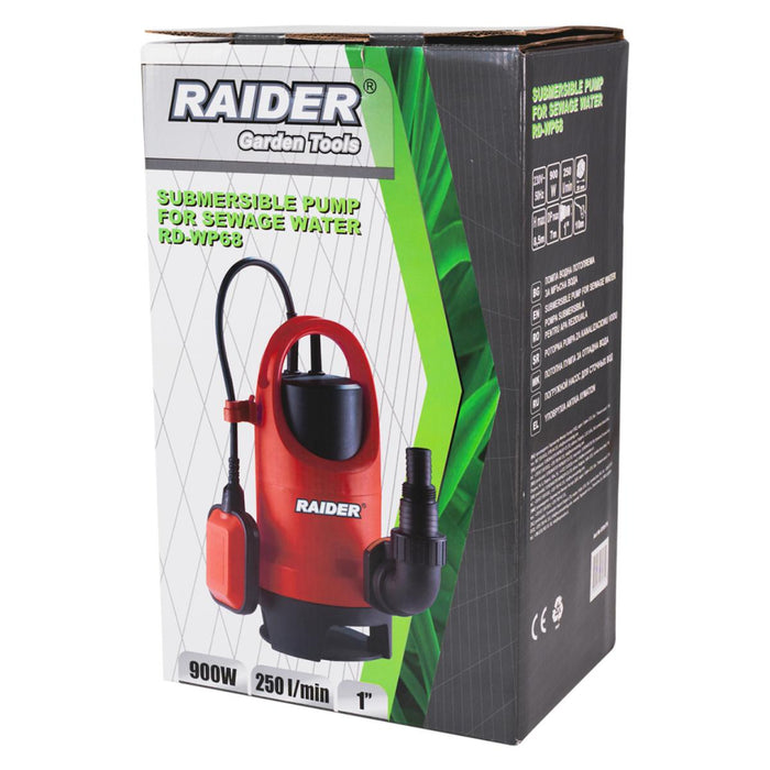 SUBMERSIBLE DIRTY WATER PUMP 900W RD-WP68