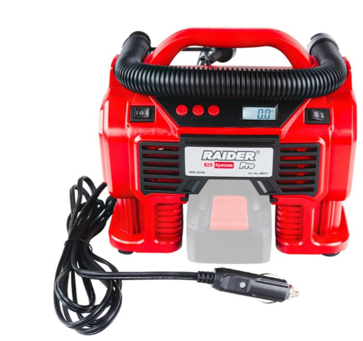BATTERY COMPRESSOR HYBRID RAIDER PRO RDP-JAC20