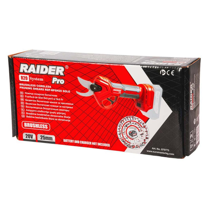RAIDER R20 CORDLESS SHEARS SET