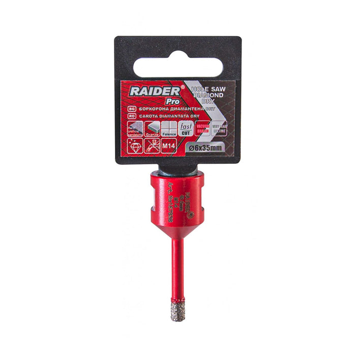 DIAMOND DRY Ф6 MM RAIDER PRO CROWN