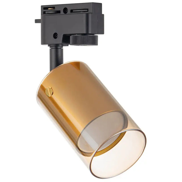 RAIL SPOT 10W GLASS GOLD ULTRALUX RPG2G - Осветление за релсов монтаж<<<Вътрешно