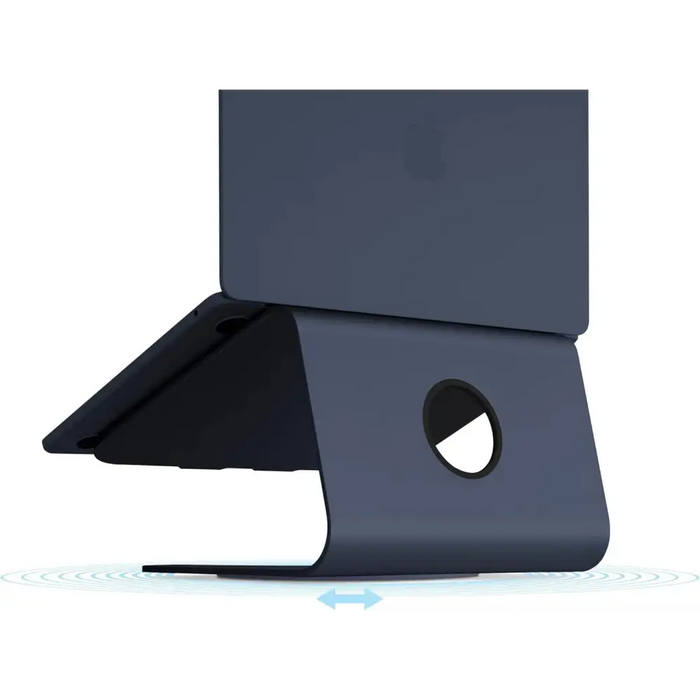 Rain Design mStand360 with Swivel Base Laptop Stand - Midnight - Охлаждащи поставки за лаптопи<<<Лаптопи таблети и