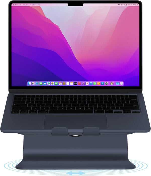 Rain Design mStand360 with Swivel Base Laptop Stand - Midnight