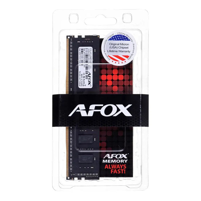RAM Memory Afox AFLD416EH1P 16 GB DDR4 2400 MHz CL17 - DIMM (DDR IV)PAM-DR4<<<Memory devicesPAM<<<ActionPL&&&Компютър