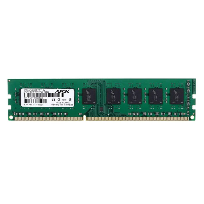 RAM Memory Afox DDR3 1600 UDIMM CL11 8 GB - RAM памет<<<Компютър Мрежи и компоненти<<<Компютри|