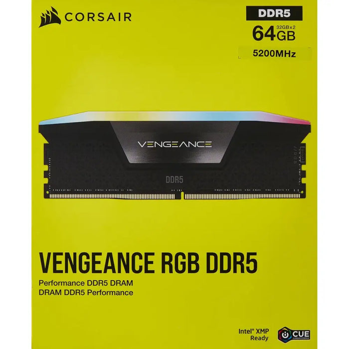 RAM Memory Corsair 1867488 64 GB DDR5 5200 MHz CL40 - Компютър Мрежи и компоненти<<<Компютри|