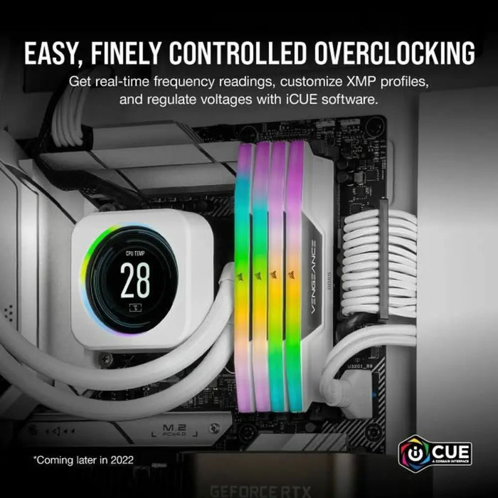 RAM Memory Corsair CMH32GX5M2B6000C40W 32 GB DDR5 6000 MHz CL40 - Компютър Мрежи и компоненти<<<Компютри|