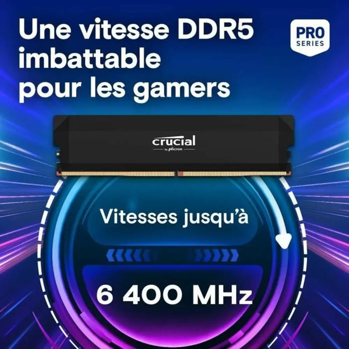 RAM Memory Crucial 32 GB DDR5 6400 MHz - Компютър Мрежи и компоненти<<<Компютри| Електроника<<<BigBuy&&&RAM