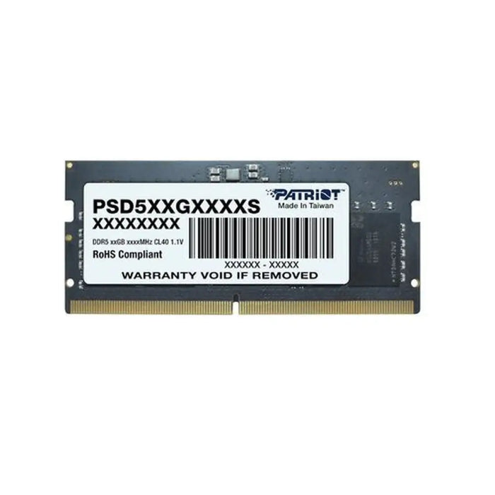 RAM Memory Patriot Memory PSD516G560081S DDR5 DDR5 SDRAM 16 GB CL46 - RAM памет<<<Компютър Мрежи и