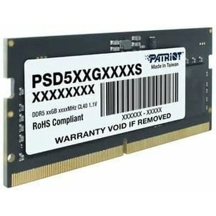 RAM Memory Patriot Memory PSD532G56002S DDR5 32 GB CL46 - RAM памет<<<Компютър Мрежи и компоненти<<<Компютри|
