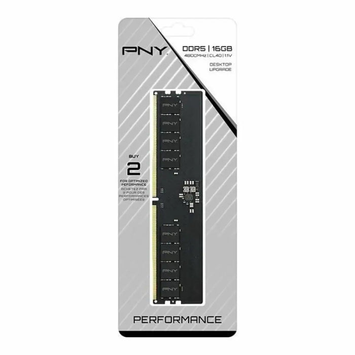 RAM Memory PNY 16 GB DDR5 SDRAM DDR5 4800 MHz CL40 - RAM памет<<<Компютър Мрежи и компоненти<<<Компютри|