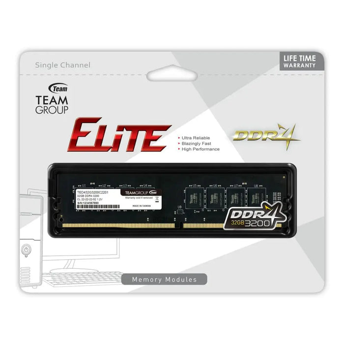RAM Memory Team Group TED432G3200C2201 - Компютър Мрежи и компоненти<<<Компютри| Електроника<<<BigBuy&&&RAM