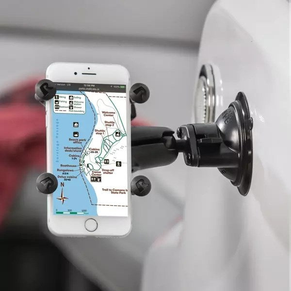 RAM Mount RAM-B-224-1U Suction cup for windshield/dashboard Black