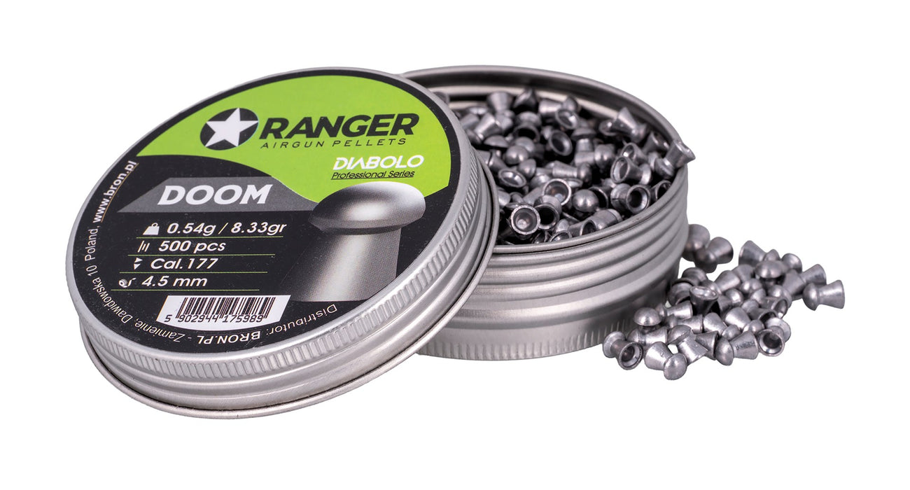 4.5 mm RANGER Diabolo Professional Doom shotgun 500 pcs. 0,54 g