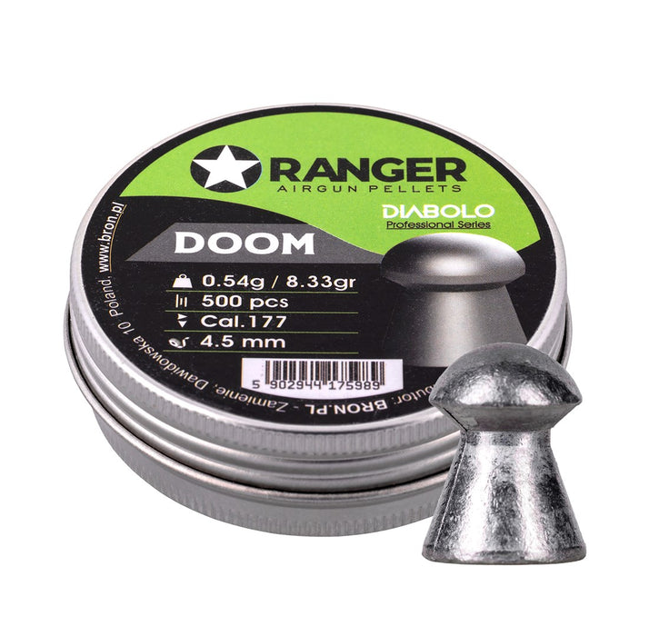 4.5 mm RANGER Diabolo Professional Doom shotgun 500 pcs. 0,54 g