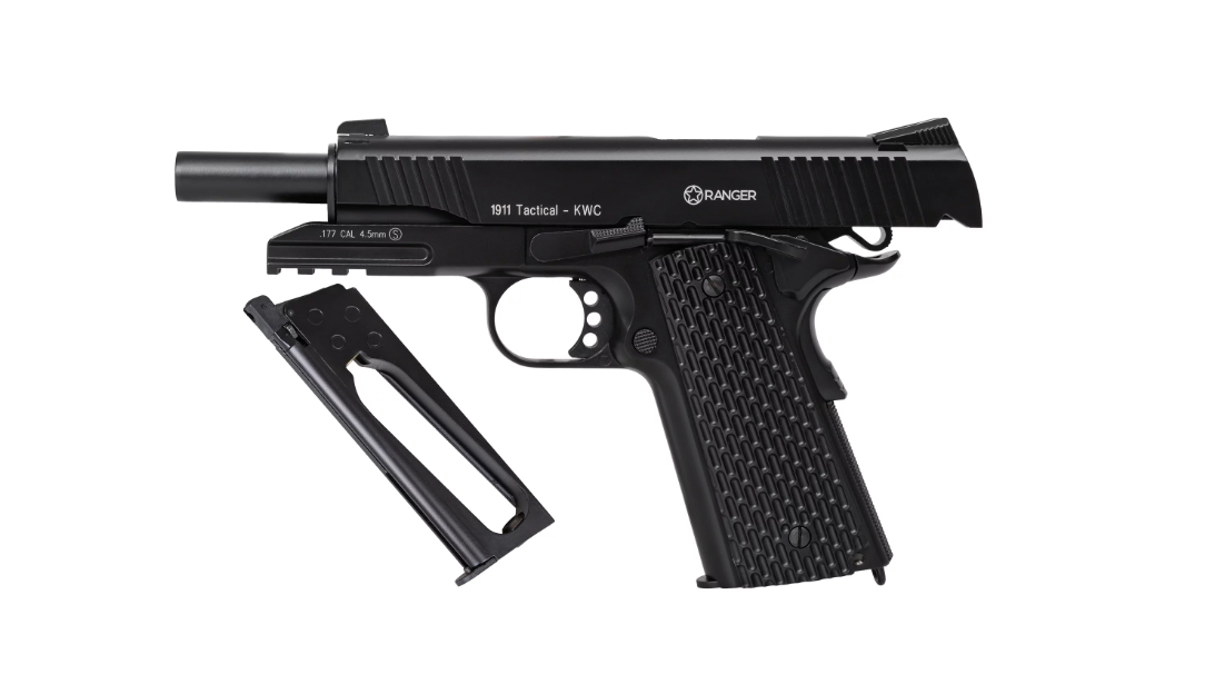 Air rifle Air rifle Ranger M1911 BB KWC Kal. 4,5 BBS Blow Back  17 Strz. Full Metal Co2
