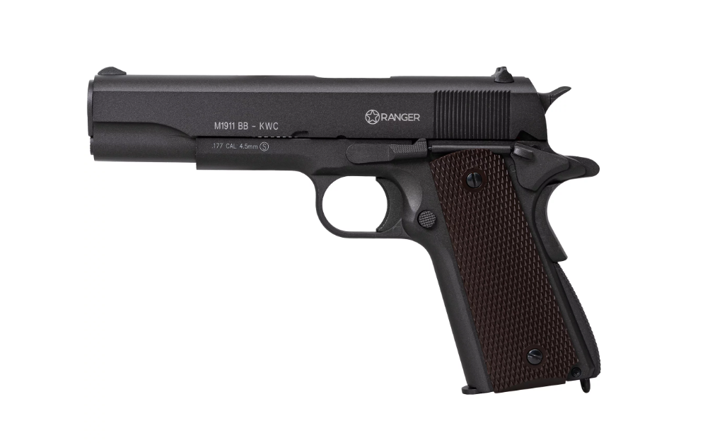 Air rifle Air rifle Ranger M1911 BB KWC Kal. 4,5 BBS Blow Back  17 Strz. Full Metal Co2