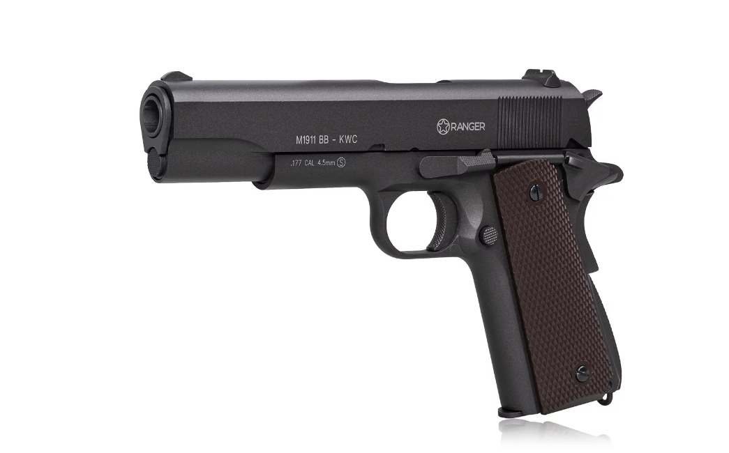Air rifle Air rifle Ranger M1911 BB KWC Kal. 4,5 BBS Blow Back  17 Strz. Full Metal Co2