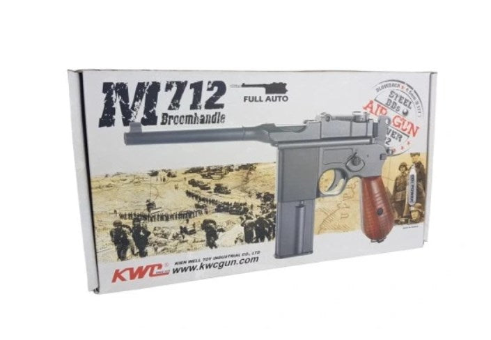 Air rifle pistol Ranger M712 BROOMHANDLE Full Auto Blowback K.4,5 BBS 19-shots KWC