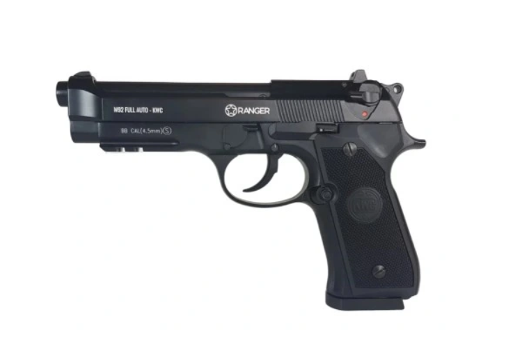 Air rifle pistol Ranger  M92  Full Auto Blowback Kal.4.5 BBS 18-shots KWC
