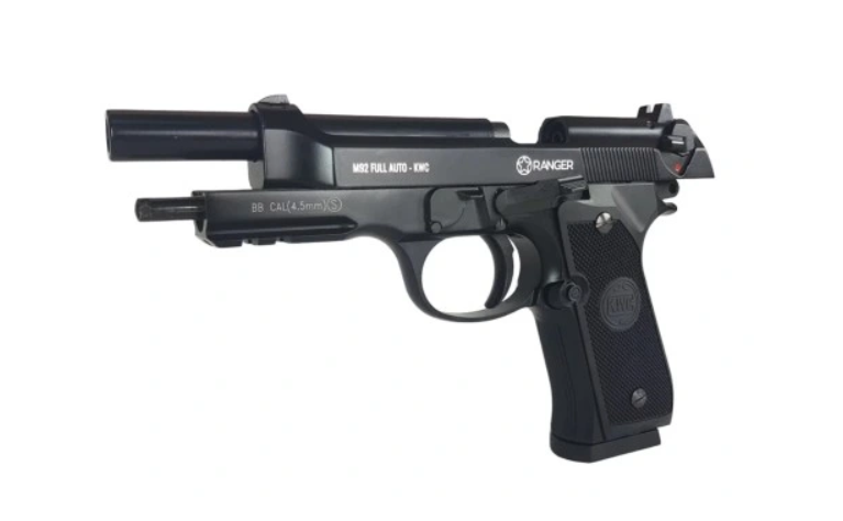 Air rifle pistol Ranger  M92  Full Auto Blowback Kal.4.5 BBS 18-shots KWC