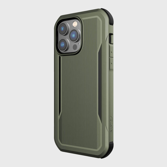 Raptic X-Doria Fort Case iPhone 14 Pro with MagSafe armored cover green - Cell phone cases and covers<<<HurtelXML