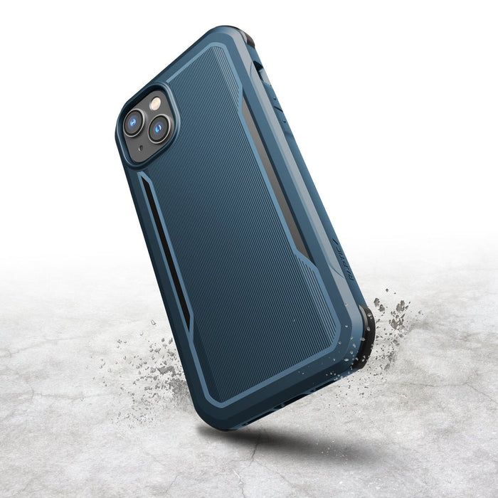 Raptic X-Doria Fort Case iPhone 14 with MagSafe armored blue cover - Cell phone cases and covers<<<HurtelXML