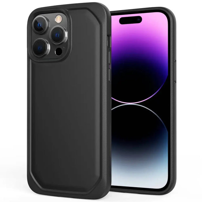Raptic X-Doria Slim Case iPhone 14 Pro back cover black - Cell phone cases and covers<<<HurtelXML